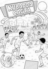 Somalia POP Art Ausmalbilder 15 Malvorlagen – Materialseite 15