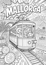 Spanien POP Art Ausmalbilder 15 Malvorlagen – Materialseite 12