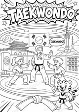 Südkorea POP Art Ausmalbilder 15 Malvorlagen – Materialseite 8