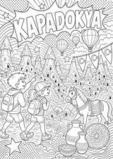 Türkei POP Art Ausmalbilder 15 Malvorlagen – Materialseite 3