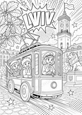 Ukraine POP Art Ausmalbilder 15 Malvorlagen – Materialseite 3