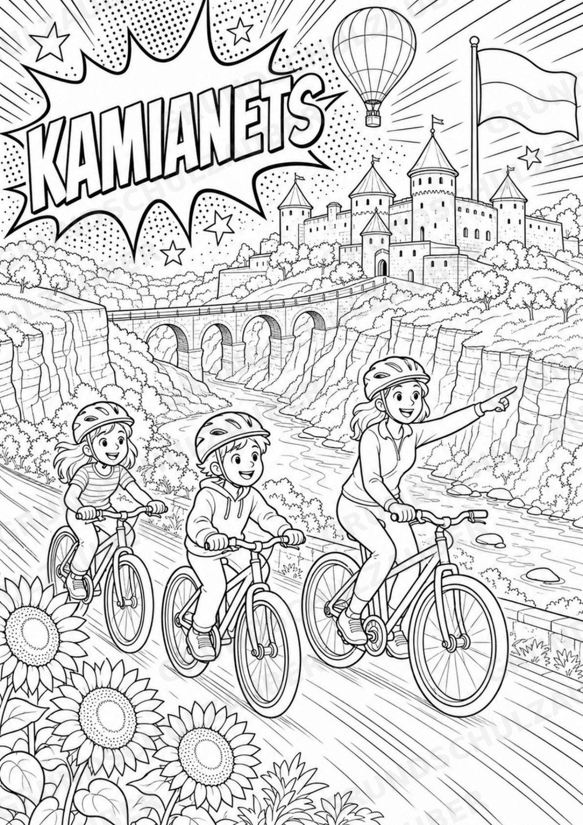 Ukraine POP Art Ausmalbilder 15 Malvorlagen – Materialseite 6