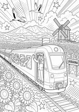 Ukraine POP Art Ausmalbilder 15 Malvorlagen – Materialseite 16