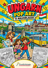 Ungarn POP Art Ausmalbilder 15 Malvorlagen – Cover