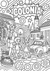Uruguay POP Art Ausmalbilder 15 Malvorlagen – Materialseite 5