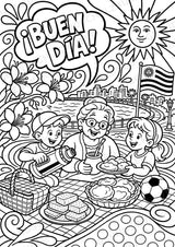 Uruguay POP Art Ausmalbilder 15 Malvorlagen – Materialseite 9