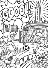 Uruguay POP Art Ausmalbilder 15 Malvorlagen – Materialseite 15