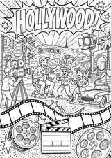 USA POP Art Ausmalbilder 15 Malvorlagen – Materialseite 15