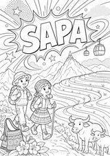 Vietnam POP Art Ausmalbilder 15 Malvorlagen – Materialseite 7