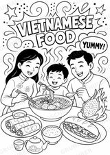 Vietnam POP Art Ausmalbilder 15 Malvorlagen – Materialseite 11
