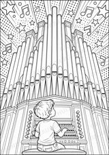 Die Orgel POP Art Ausmalbilder 15 Malvorlagen – Materialseite 8