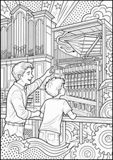 Die Orgel POP Art Ausmalbilder 15 Malvorlagen – Materialseite 16