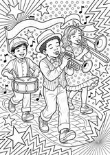 Jazz POP Art Ausmalbilder 15 Malvorlagen – Materialseite 13