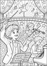 Musicals POP Art Ausmalbilder 15 Malvorlagen – Materialseite 6