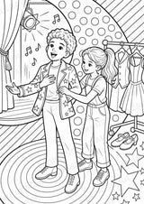 Musicals POP Art Ausmalbilder 15 Malvorlagen – Materialseite 12