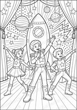 Musicals POP Art Ausmalbilder 15 Malvorlagen – Materialseite 13