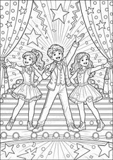 Musicals POP Art Ausmalbilder 15 Malvorlagen – Materialseite 15