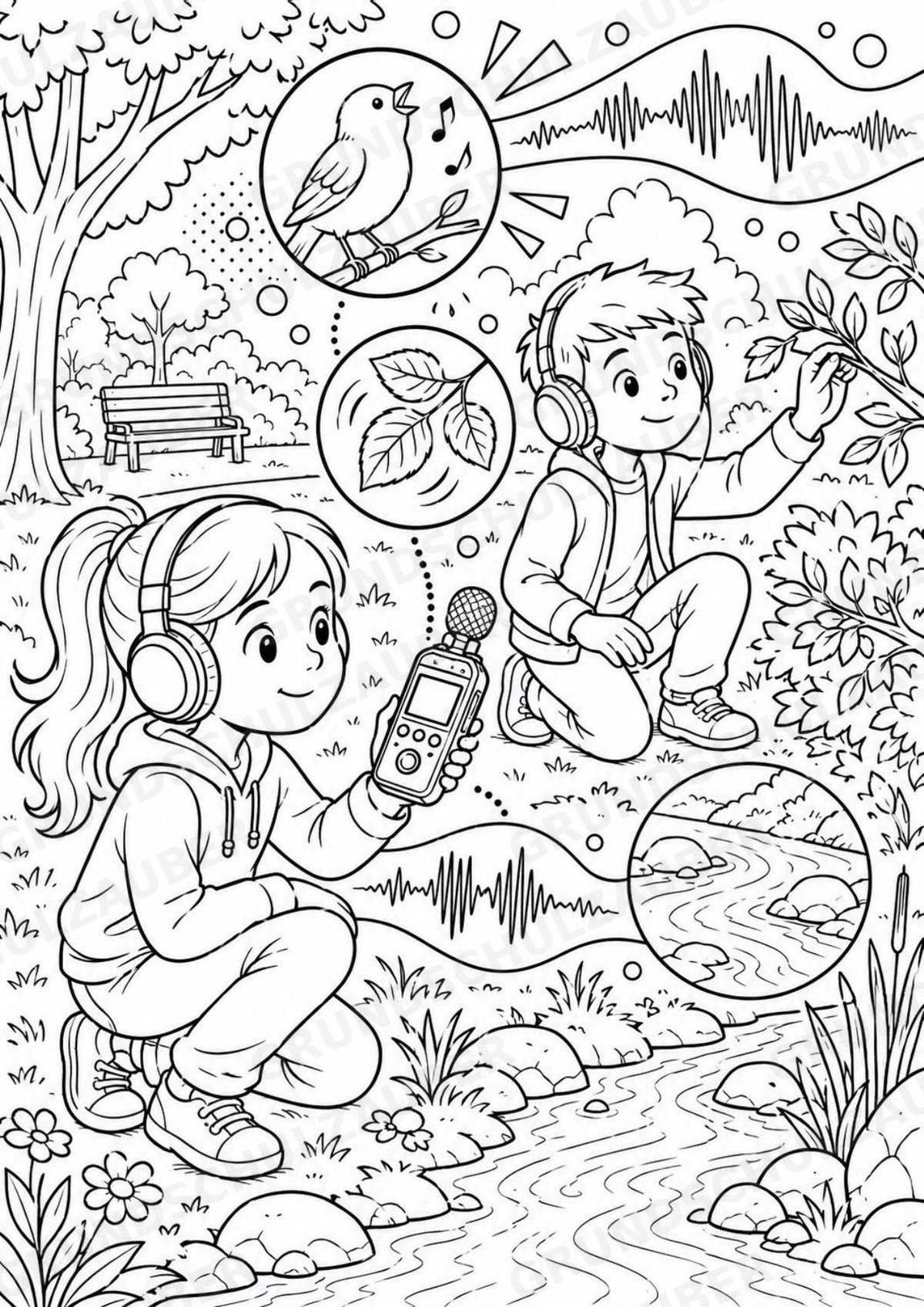 Musikproduktion POP Art Ausmalbilder 15 Malvorlagen – Materialseite 8