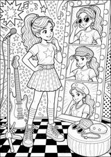 Popstile POP Art Ausmalbilder 15 Malvorlagen – Materialseite 14