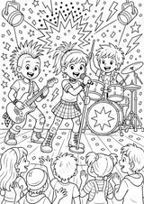 Punk POP Art Ausmalbilder 15 Malvorlagen – Materialseite 7