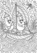 Aubergine POP Art Ausmalbilder 15 Malvorlagen – Materialseite 7