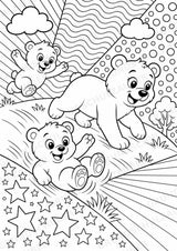 Bär POP Art Ausmalbilder 15 Malvorlagen – Materialseite 13