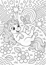 Einhorn POP Art Ausmalbilder 15 Malvorlagen – Materialseite 15