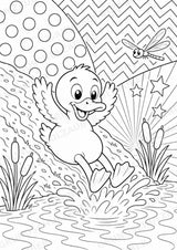 Ente POP Art Ausmalbilder 15 Malvorlagen – Materialseite 13