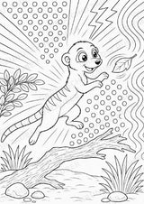 Erdmännchen POP Art Ausmalbilder 15 Malvorlagen – Materialseite 11