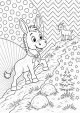 Esel POP Art Ausmalbilder 15 Malvorlagen – Materialseite 5