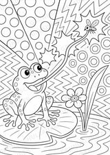 Frosch POP Art Ausmalbilder 15 Malvorlagen – Materialseite 5