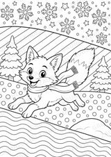 Fuchs POP Art Ausmalbilder 15 Malvorlagen – Materialseite 16