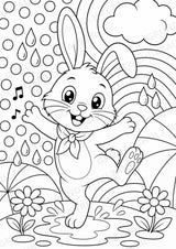 Hase POP Art Ausmalbilder 15 Malvorlagen – Materialseite 4