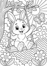 Hase POP Art Ausmalbilder 15 Malvorlagen – Materialseite 6