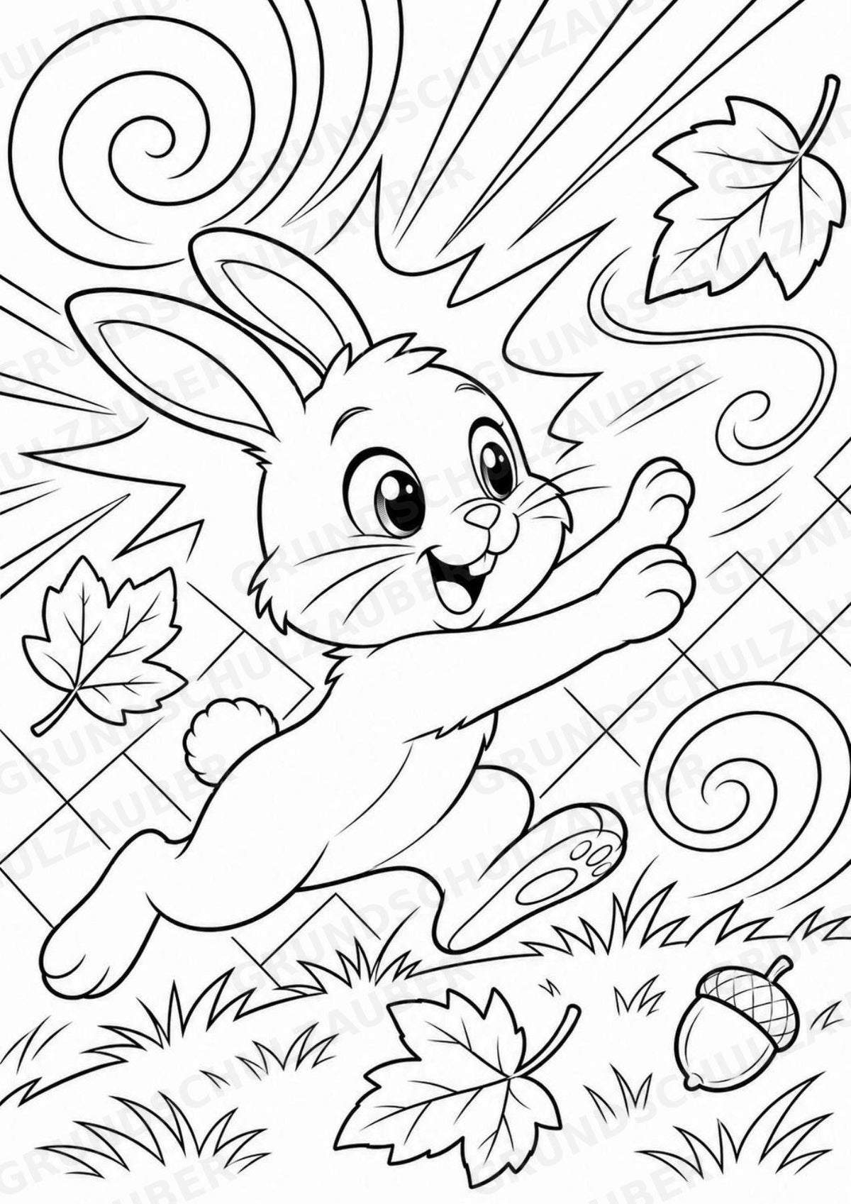 Hase POP Art Ausmalbilder 15 Malvorlagen – Materialseite 8
