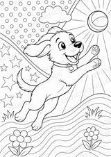 Hund POP Art Ausmalbilder 15 Malvorlagen – Materialseite 2