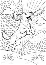 Hund POP Art Ausmalbilder 15 Malvorlagen – Materialseite 9