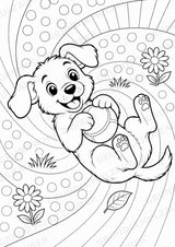 Hund POP Art Ausmalbilder 15 Malvorlagen – Materialseite 12
