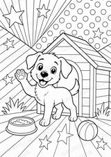 Hund POP Art Ausmalbilder 15 Malvorlagen – Materialseite 14