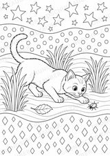 Katze POP Art Ausmalbilder 15 Malvorlagen – Materialseite 11