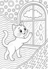 Katze POP Art Ausmalbilder 15 Malvorlagen – Materialseite 13