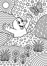 Maulwurf POP Art Ausmalbilder 15 Malvorlagen – Materialseite 2