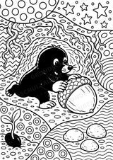 Maulwurf POP Art Ausmalbilder 15 Malvorlagen – Materialseite 4