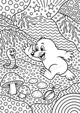 Maulwurf POP Art Ausmalbilder 15 Malvorlagen – Materialseite 8