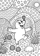 Maulwurf POP Art Ausmalbilder 15 Malvorlagen – Materialseite 14