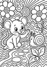 Maus POP Art Ausmalbilder 15 Malvorlagen – Materialseite 7
