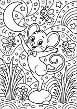 Maus POP Art Ausmalbilder 15 Malvorlagen – Materialseite 8