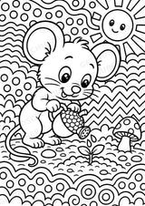 Maus POP Art Ausmalbilder 15 Malvorlagen – Materialseite 9