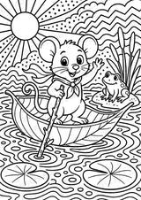 Maus POP Art Ausmalbilder 15 Malvorlagen – Materialseite 16