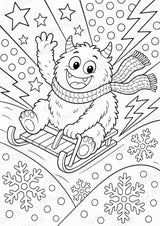 Monster POP Art Ausmalbilder 15 Malvorlagen – Materialseite 13